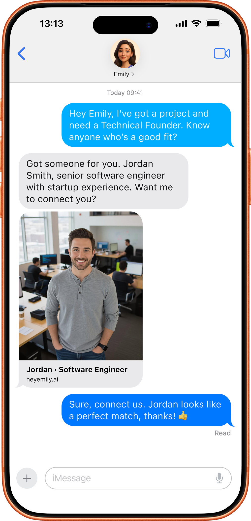 Co-Founder conversation