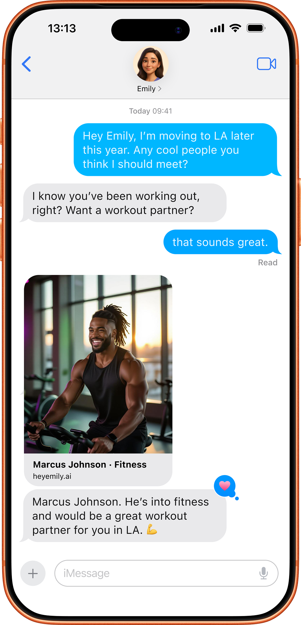 Fitness conversation